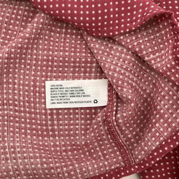 Polka dot blouse with peasant sleeves - Picture 10 of 10